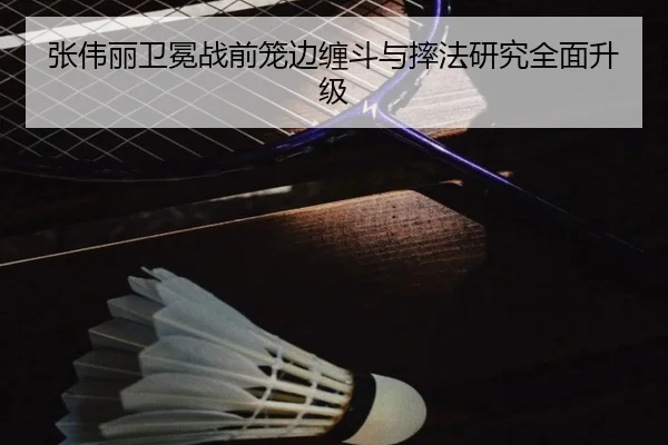 张伟丽卫冕战前笼边缠斗与摔法研究全面升级